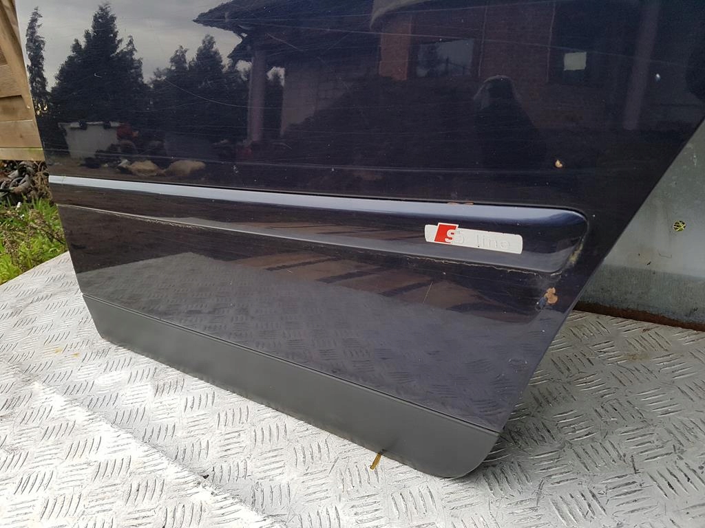 фото №6, Audi a4 b6 дверь задние левая задняя голый lz5l