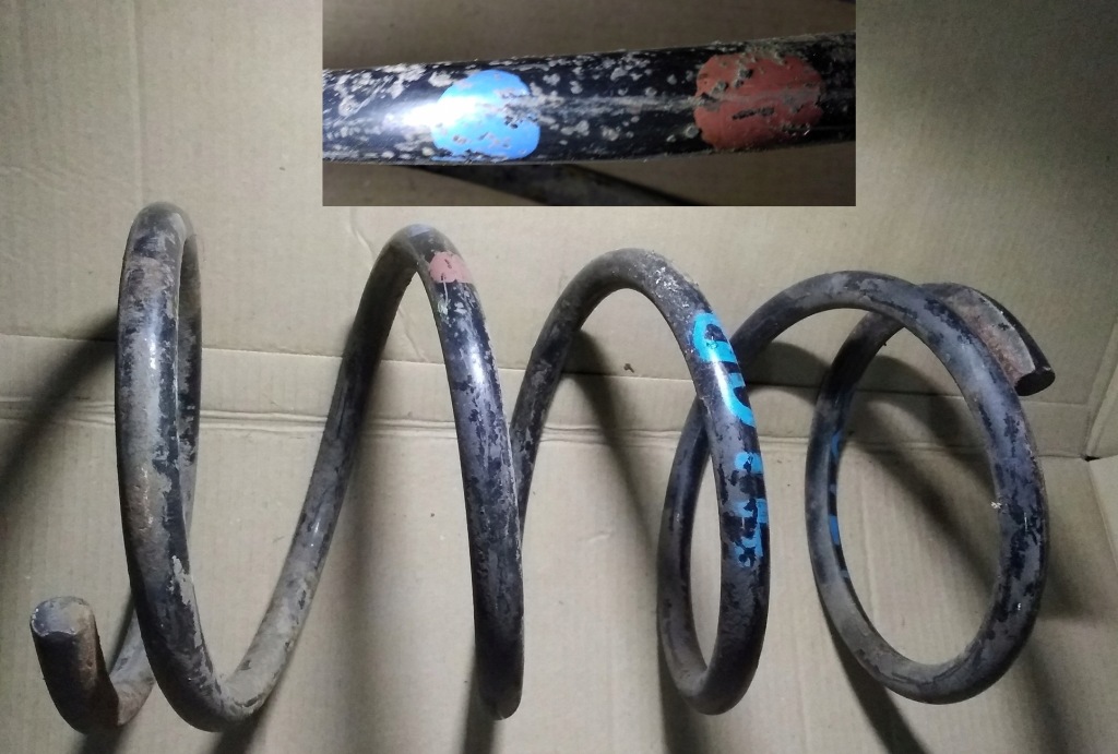 фото №1, Mitsubishi outlander i 2.4 пружина перед левая pra