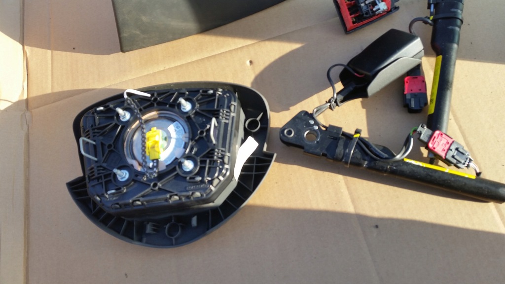 фото №3, Натяжитель модуль подушка безопасности перед twingo ii renault