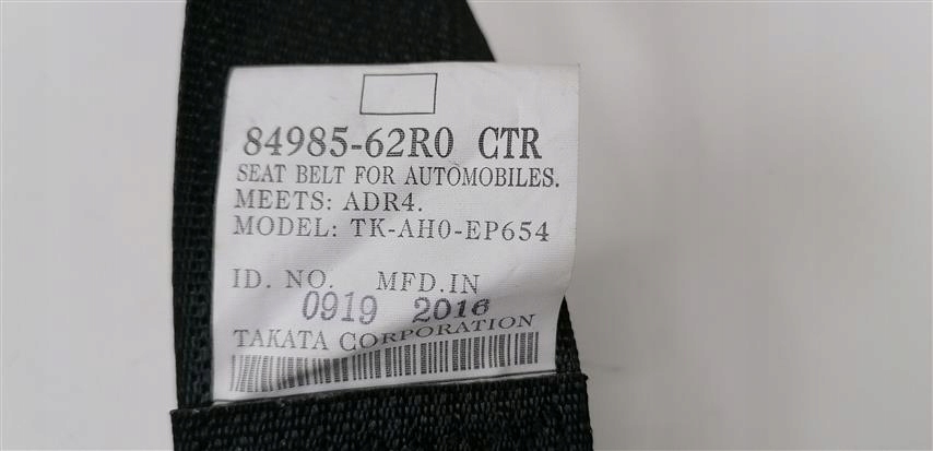 фото №5, Suzuki ignis iii pas безопасности задний средний