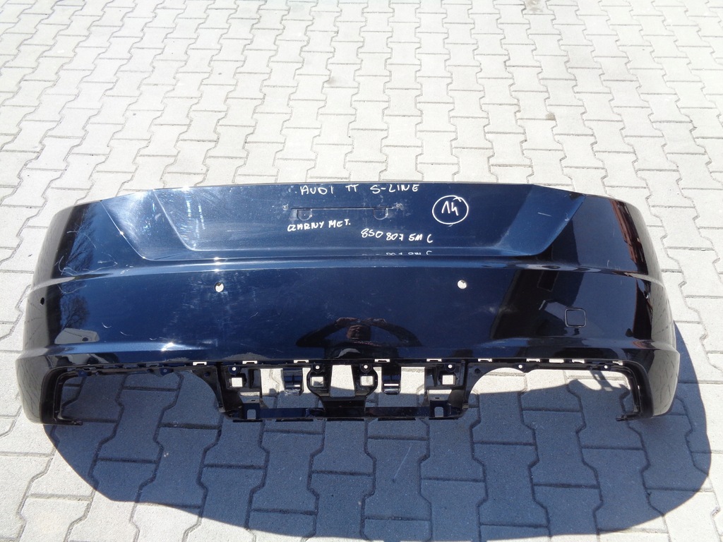 фото №1, Audi tt tts s line 8s 14- бампер задняя 8s0807511c