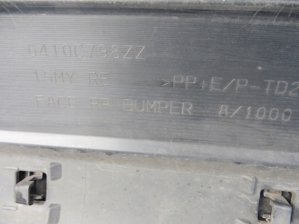 фото №9, Mitsubishi outlander lift 2016- бампер задний задняя