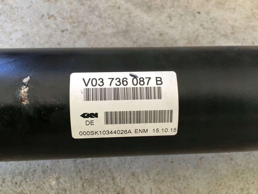 фото №5, Audi a8 d5 4n 3.0 tdi 18 - wał привідний v03736087b