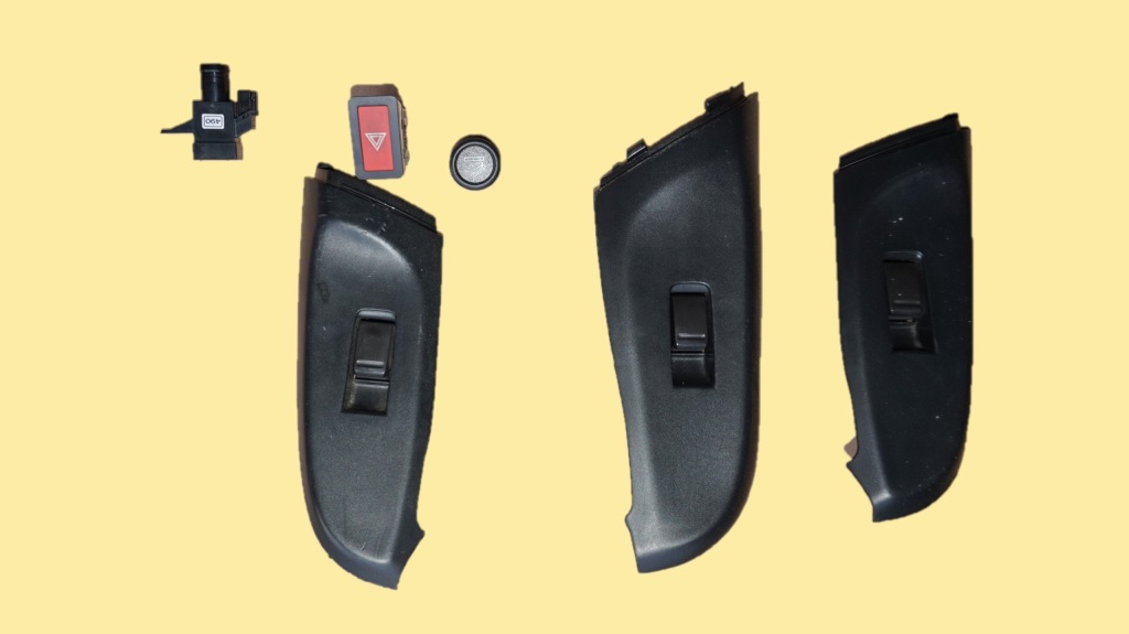 фото №1, Перемикач вікон аварійних прикурювач almera n16