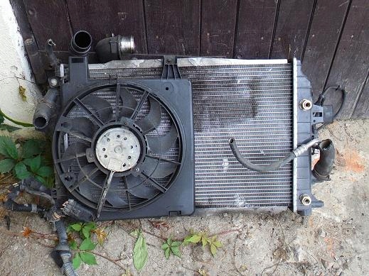 фото №1, Opel zafira b 1.7 dtr комплект радіатор вентилятор