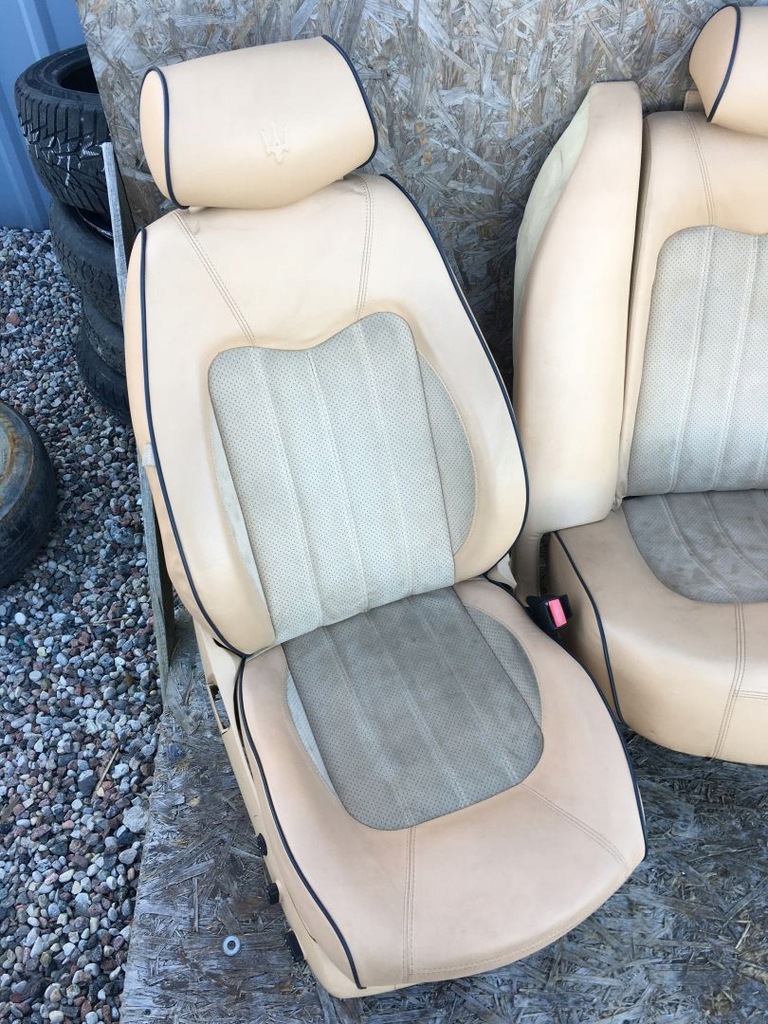 фото №11, Maserati quattroporte 04-13 сидіння заднє сидіння