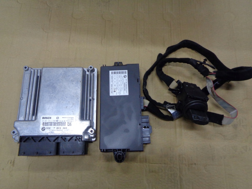 фото №1, Bmw e60 e61 e90 e83 бортовий комп'ютер cas3 ключ 7803369