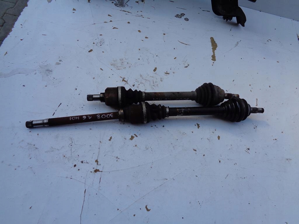 фото №1, Привідний вал лівий перед peugeot 3008 1.6 hdi