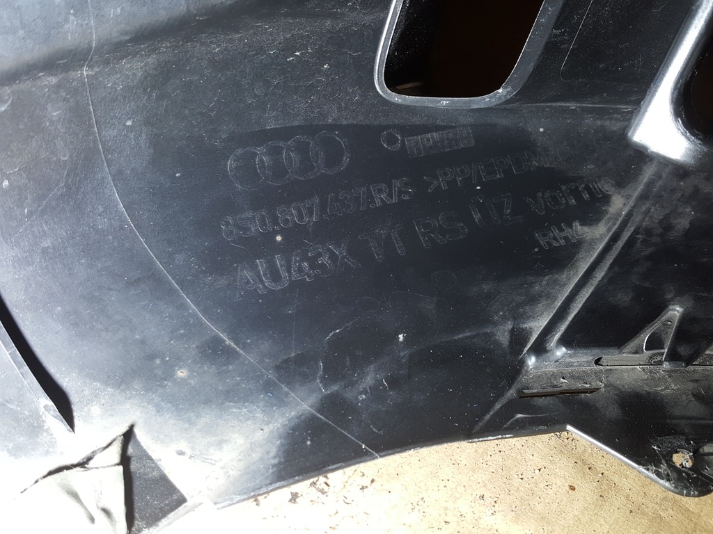 фото №7, Бампер audi tt ttrs 8s0 перед передний