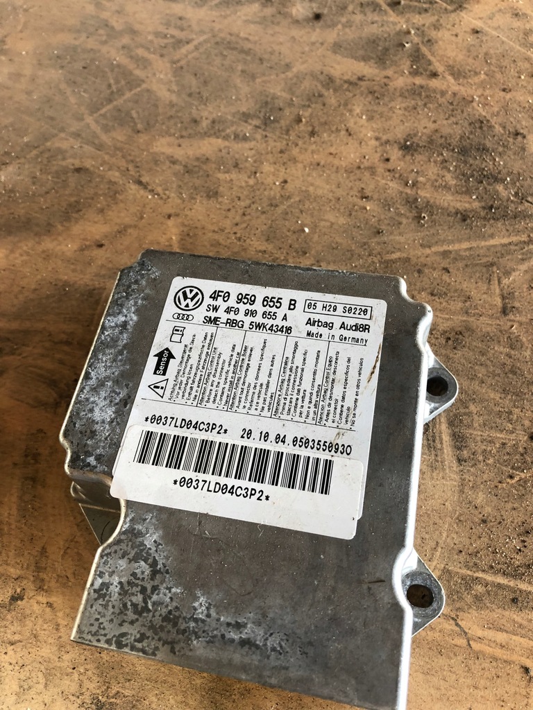 фото №1, Audi a6 c6 модуль подушек подушка безопасности 4f0959655b