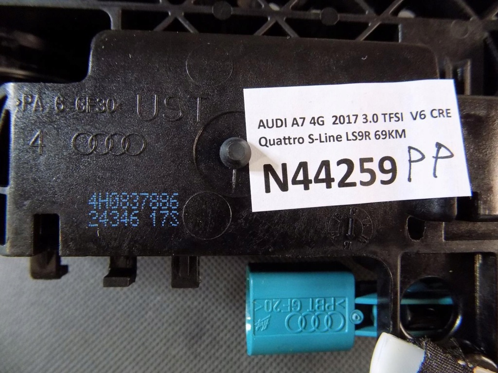 фото №4, Audi a7 4g ручка правый перед keyless хром ls9r