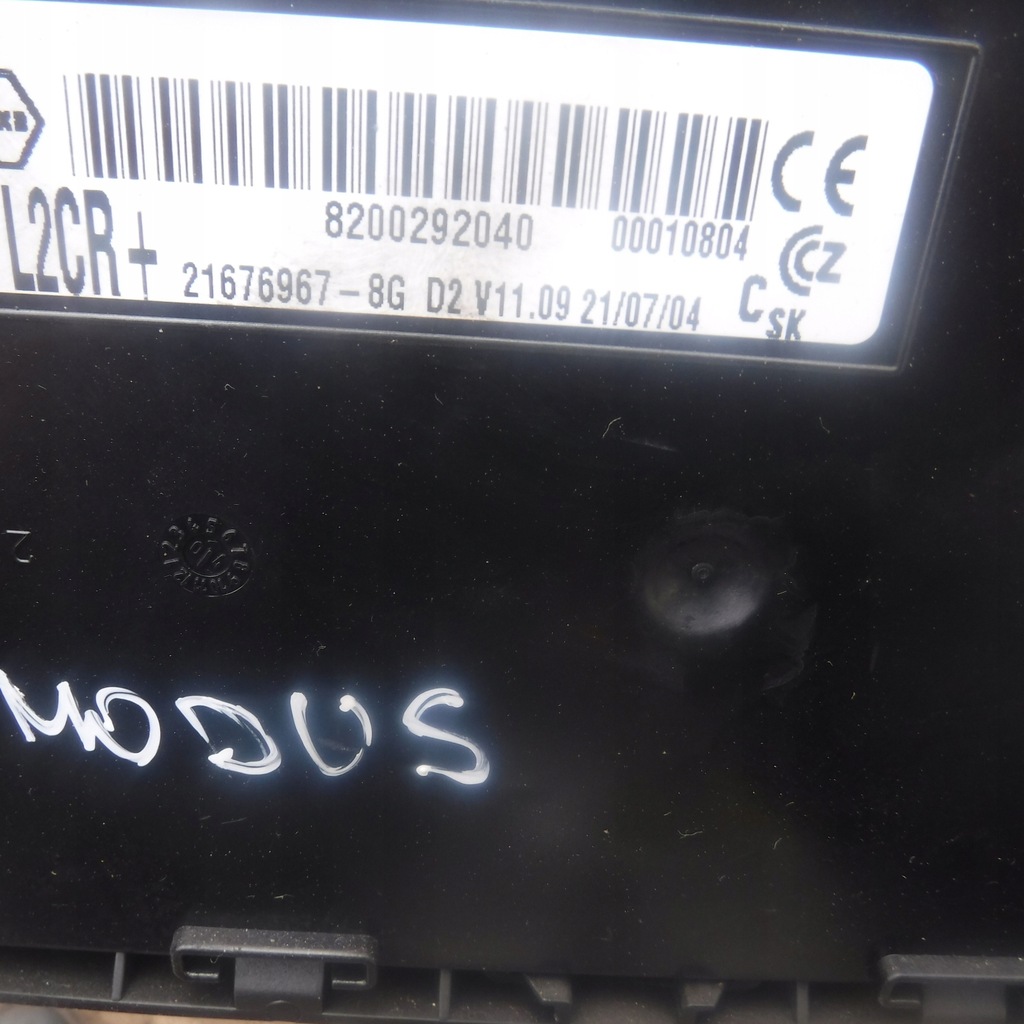 фото №2, Модуль bcm renault modus 8200292040