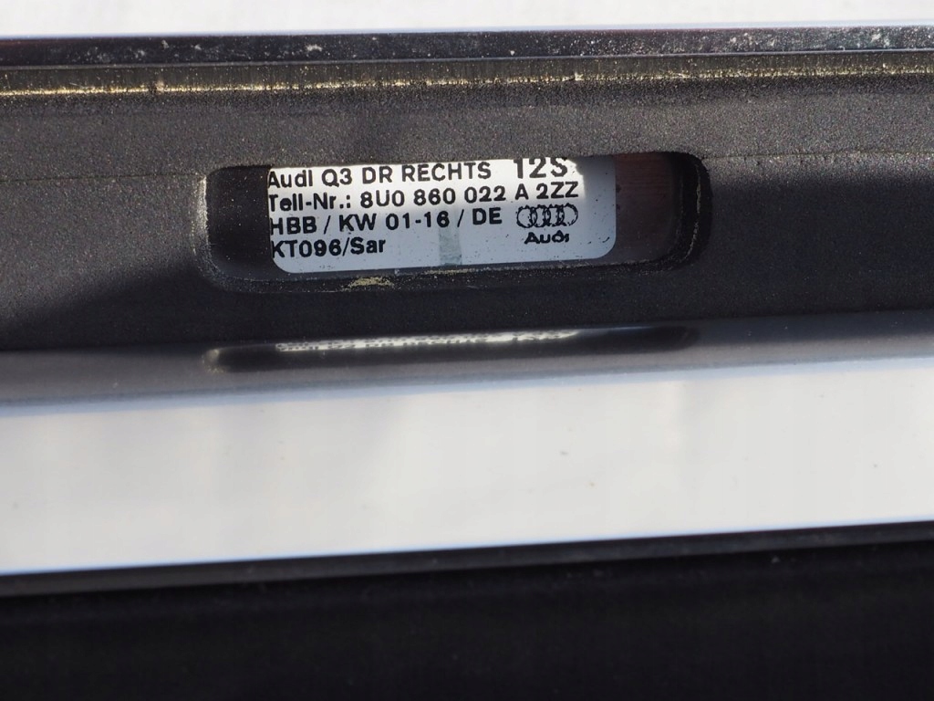 Ap рейлинги кровельные 8u0860021a 8u0860022a audi q3 Недорого