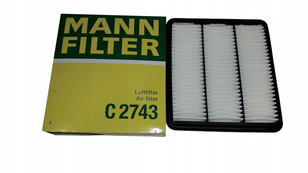 фото №1, Mann фільтр повітря c2743 chevrolet epica 2.0 2.5