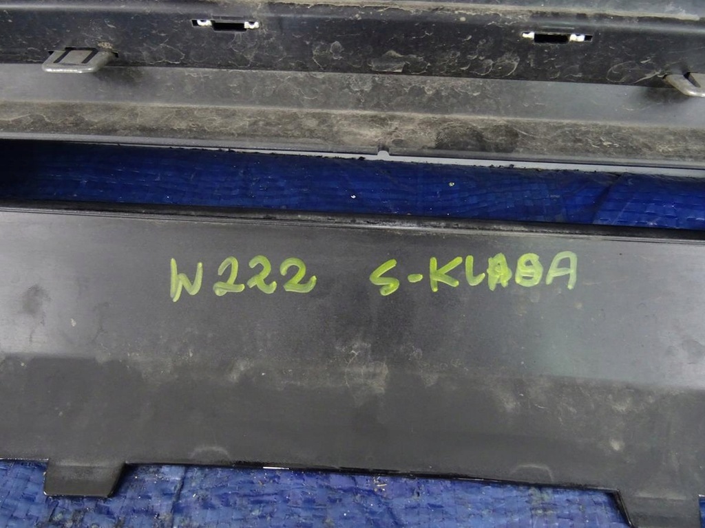 фото №5, Накладка бампера задняя mercedes w222 s-klasa amg