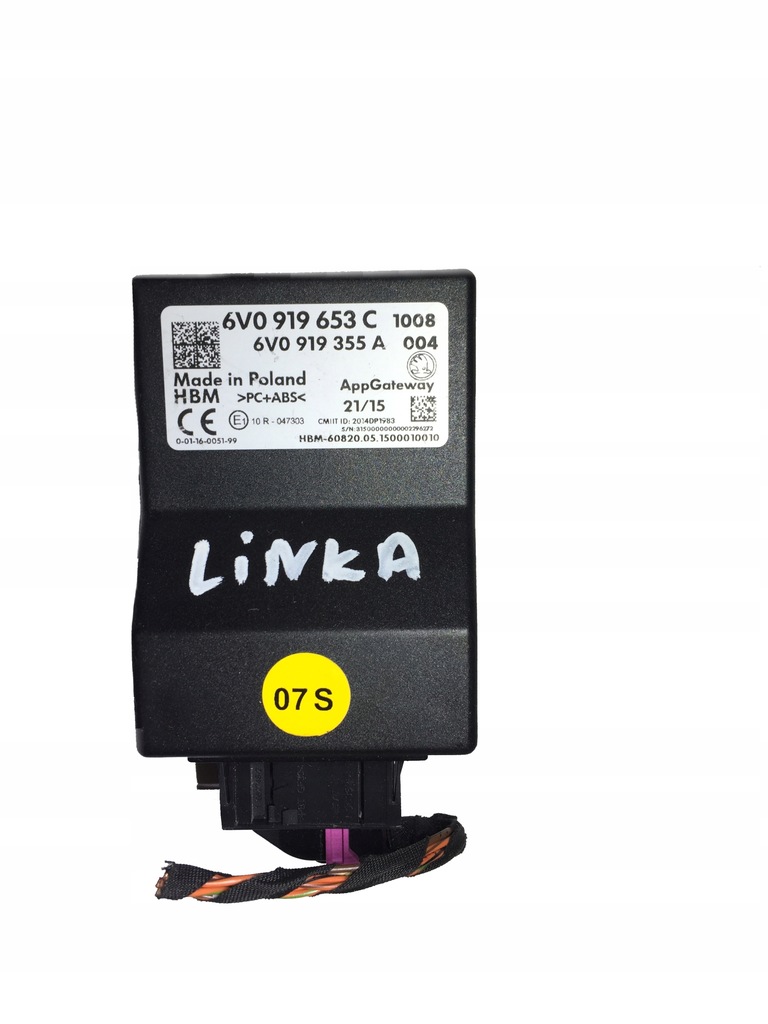 фото №1, Модуль телефону skoda octavia rapid 6v0919653c