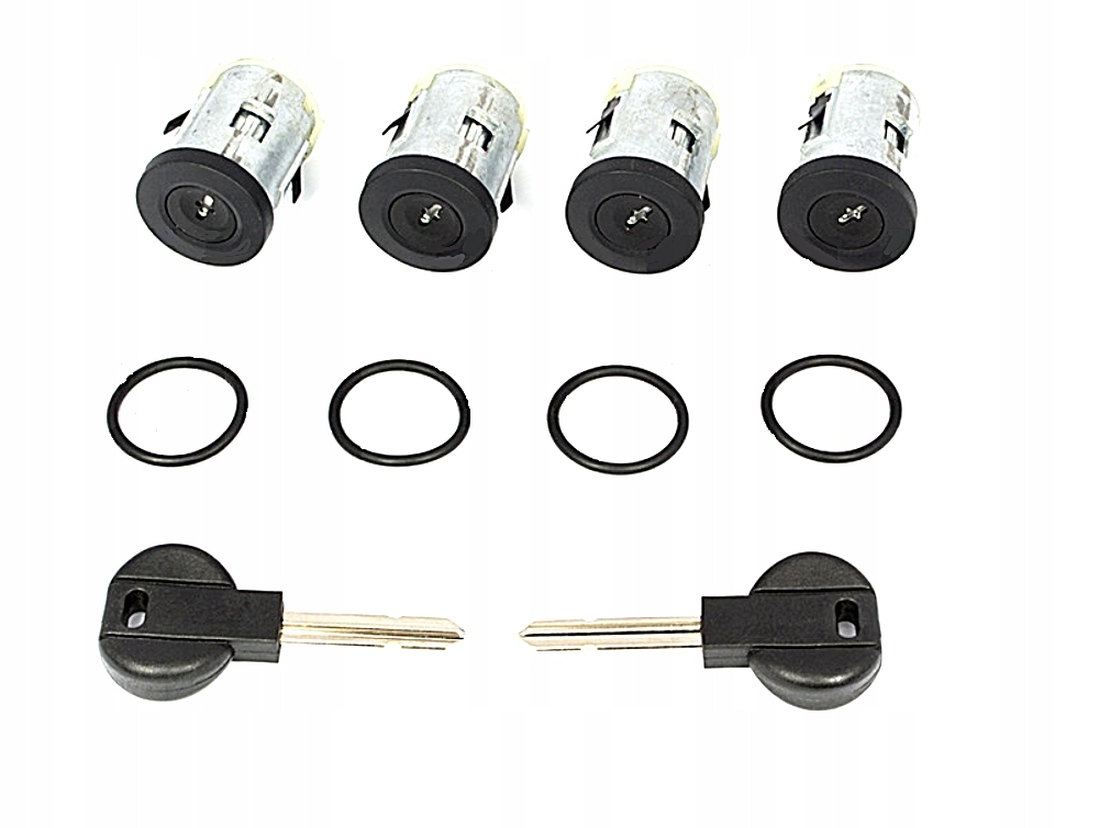 фото №1, 4x вкладка замка fiat scudo i 1996-2006 набір