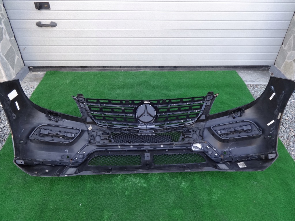 фото №6, Бампер перед передний mercedes ml w166 комплект led