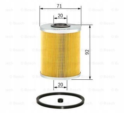Bosch 1 457 429 656 фільтр пального Оригінал