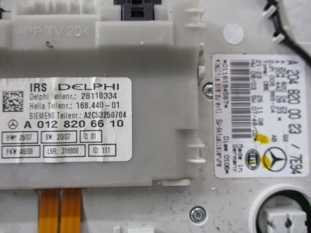 фото №4, C-klasa w204 лампа стельовий a0128206610