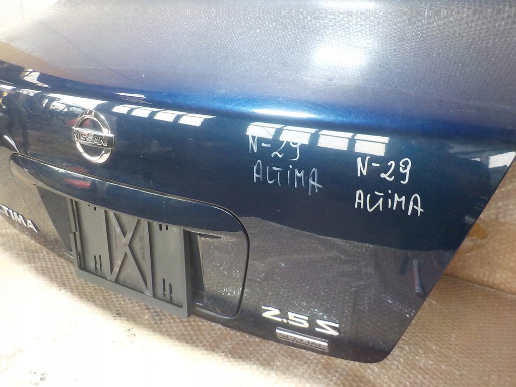 фото №7, Nissan altima iii кришка багажника багажника