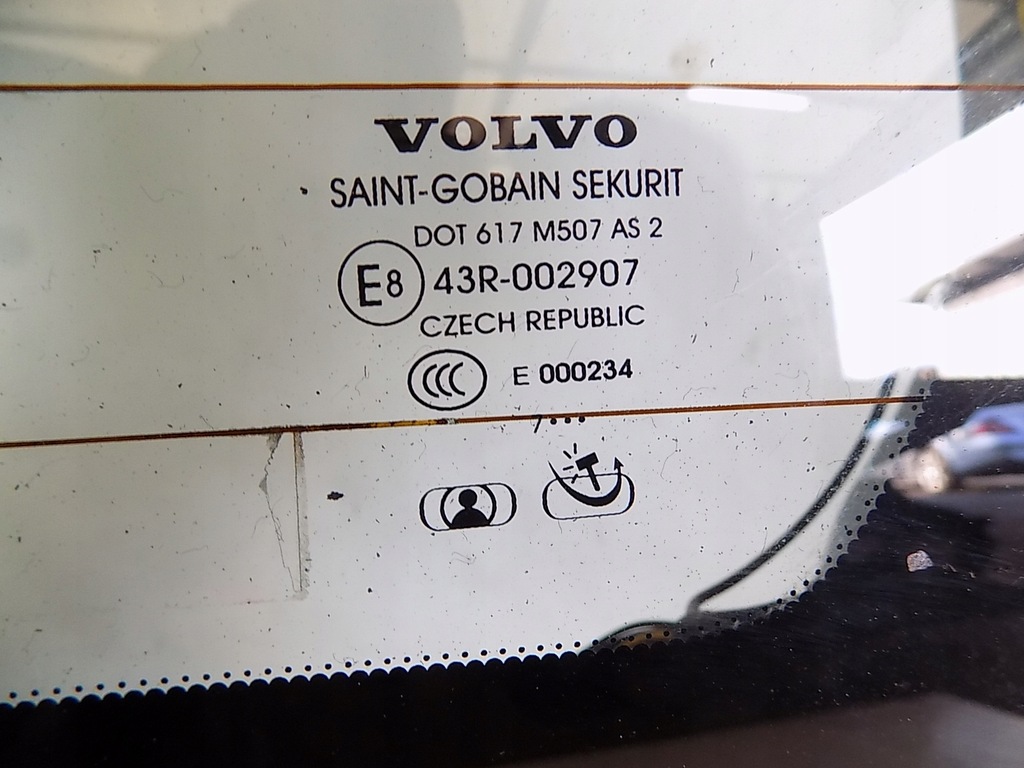 фото №8, Кришка багажника задня скло - volvo v70 xc70 iii 2007- 426-26