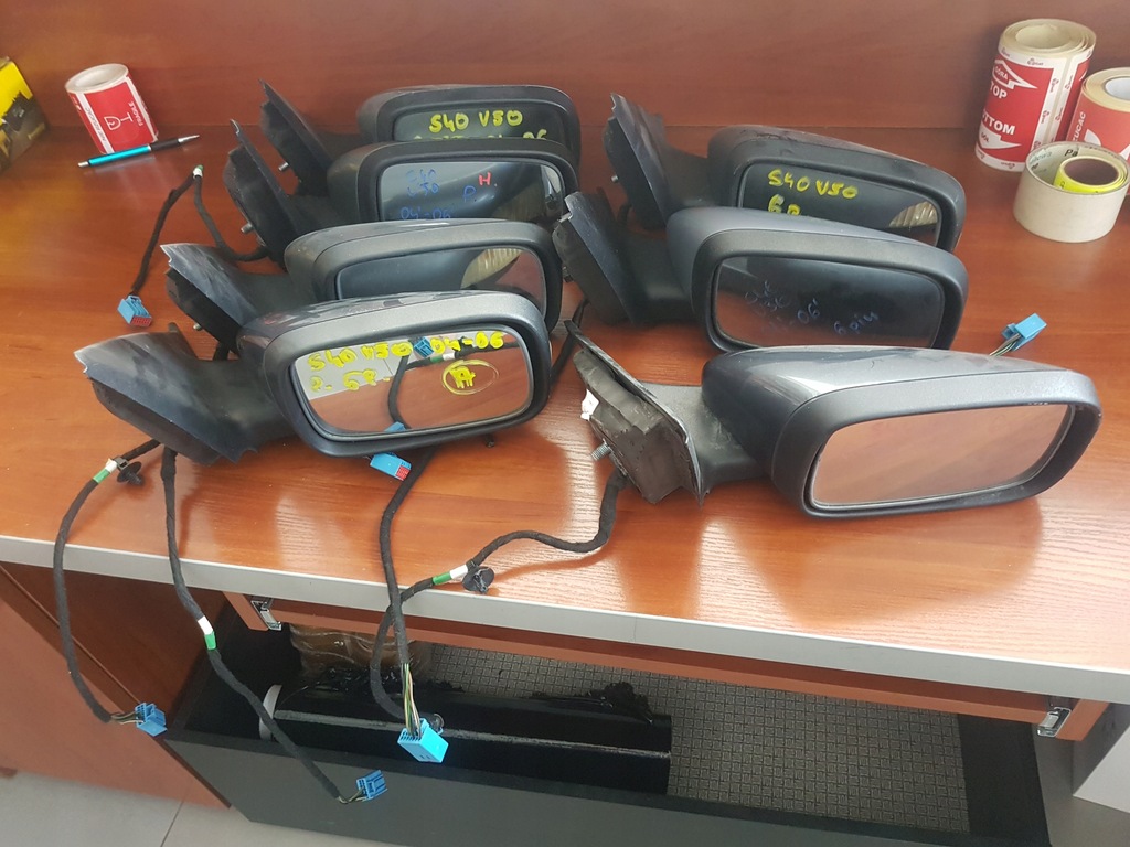 фото №1, Дзеркало праве volvo s40 v50 6 pin