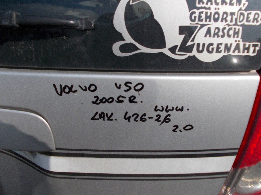 фото №8, Кришка багажника багажника volvo v50 04-12 lak. 426-26 kombi