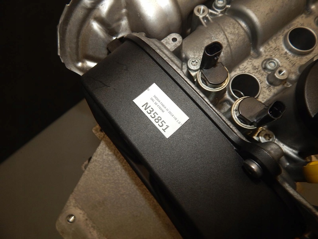 фото №7, Skoda fabia iii 1.0 tsi двигун блок двигуна dkl