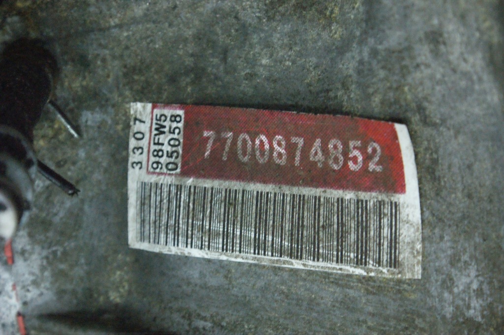 фото №11, Коробка передач передач renault safrane 2.0 16v 7700874852