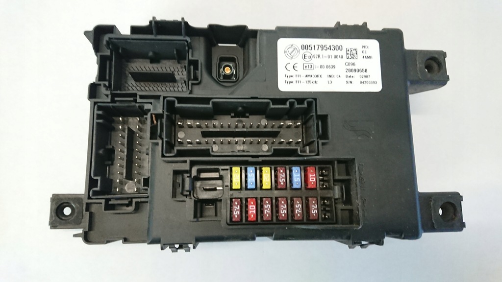 фото №1, Коробка запобіжників fiat оригінальний номер 00517954300