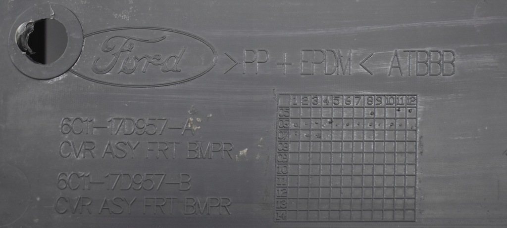 фото №5, Ford transit vii решітка радіатора решітка радіатора бампера org