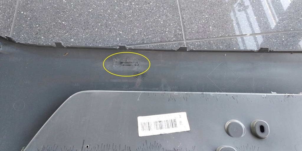 фото №5, Toyota aygo ii 2014- накладка бампера задняя 52151-0h020