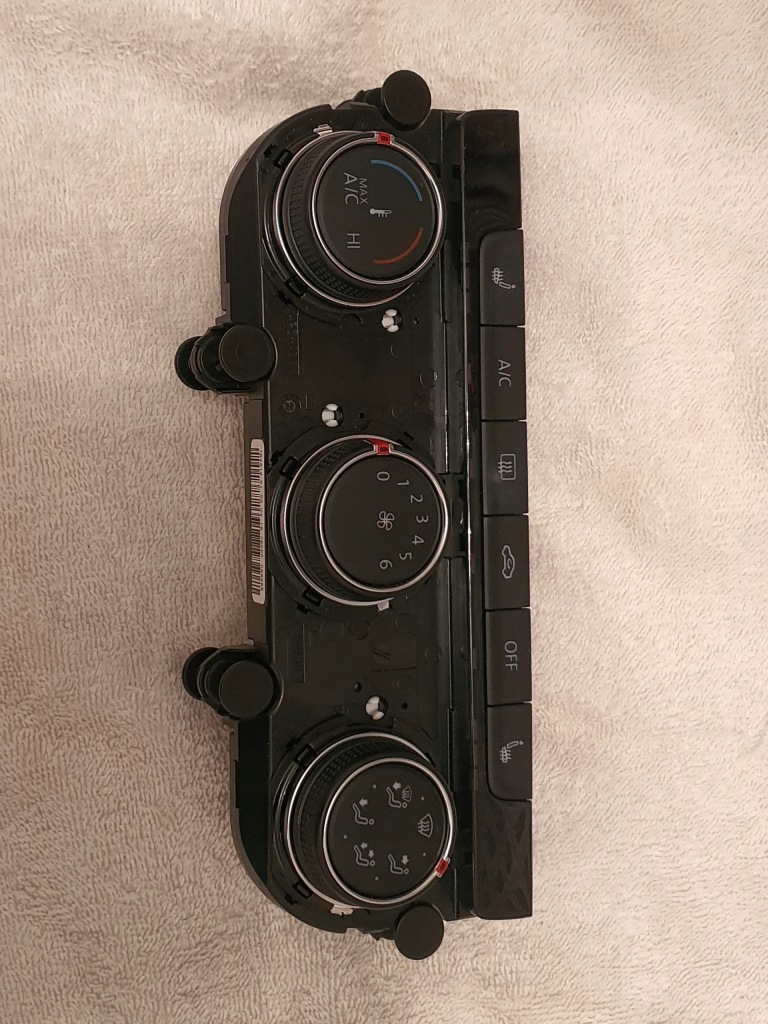 фото №1, Панель кондиционер кондиционера vw passat 7 golf vii b8