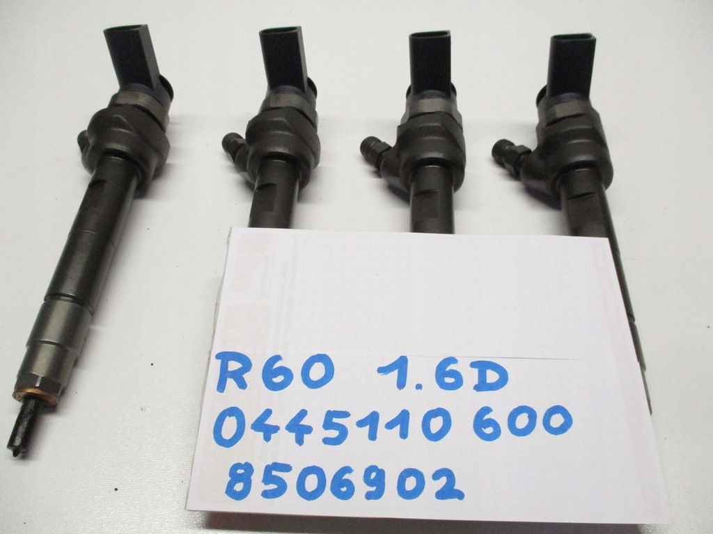 фото №3, Форсунки інжектор mini countryman r60 1,6d 0445110600