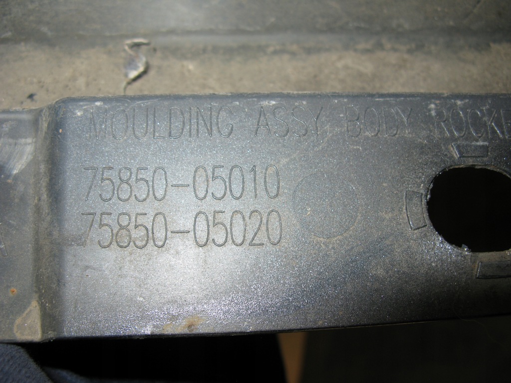 фото №7, Toyota t27 avensis 09-15 молдинг поріг ліва