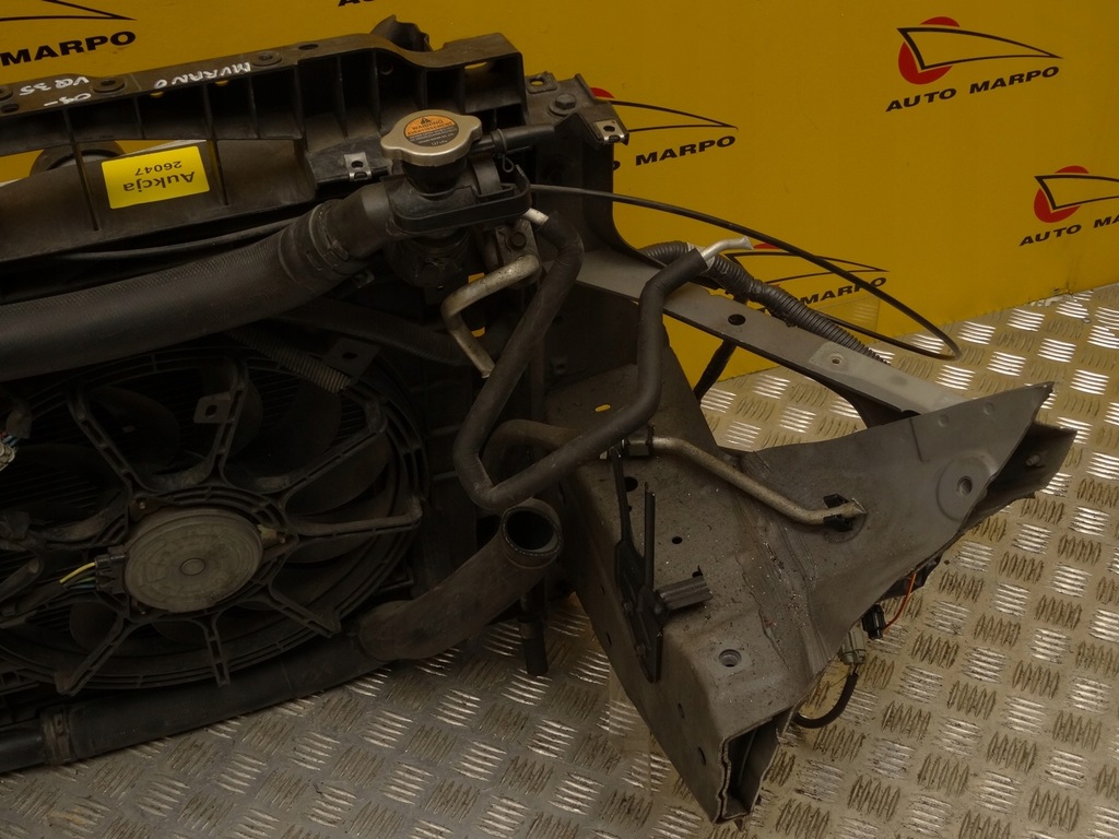 фото №7, Nissan murano z51 pas перед передний усилитель