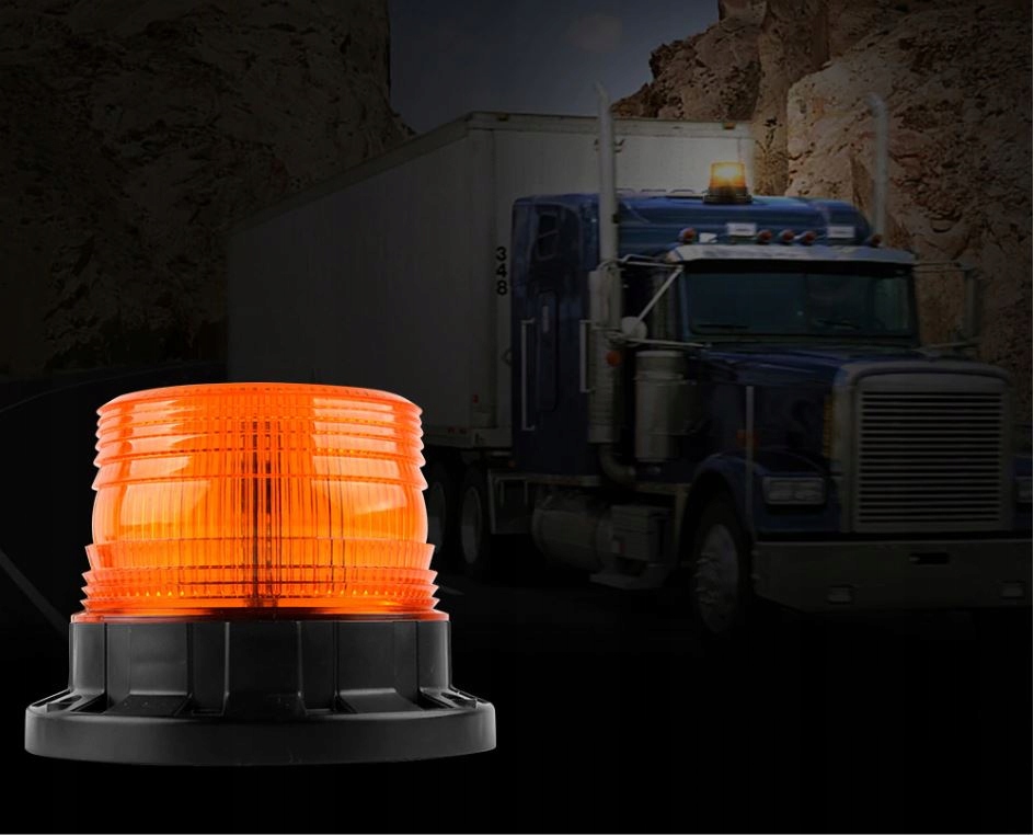 фото №7, Лампа led попереджувальна błyskowa stroboskop kogut