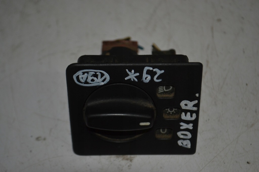 фото №1, Выключатель переключатель света peugeot boxer