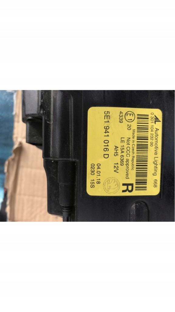 Skoda octavia 3 рестайлинг  фары full led левая правая с Разборки