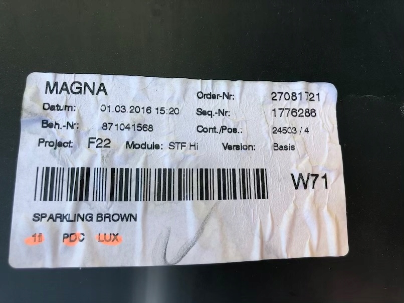 фото №5, Bmw 2 f22 бампер задній задня + відбивачі оригінал