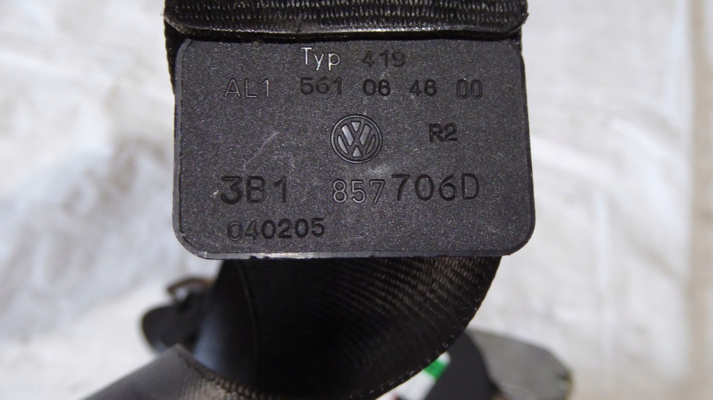 фото №3, Pas безопасности перед правый vw passat b5 lift