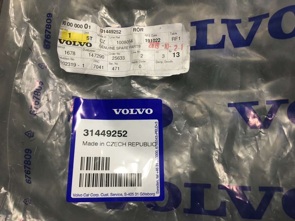 фото №15, Шланг кондиционера volvo xc60 v60 s60 s80 2.4 d5