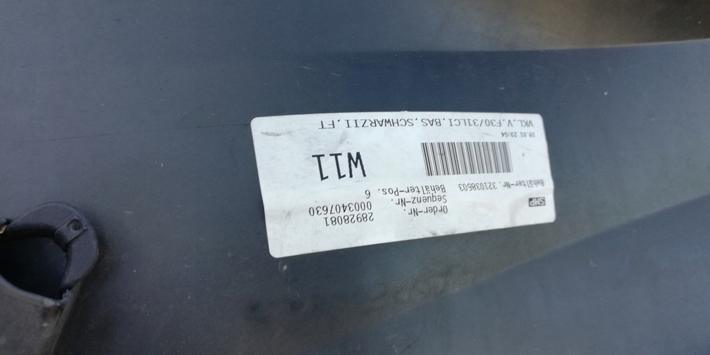 фото №10, Bmw 3 f30 f31 lift lci бампер перед передний