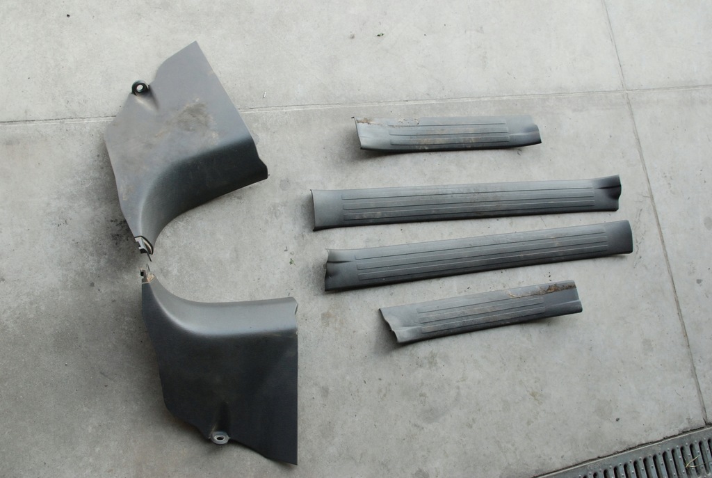 фото №1, Toyota land cruiser 120 молдинг захист поріг