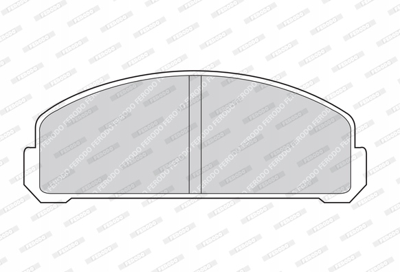 фото №2, Ferodo гальмівні колодки гальмівні перед mazda 323 i rx-5