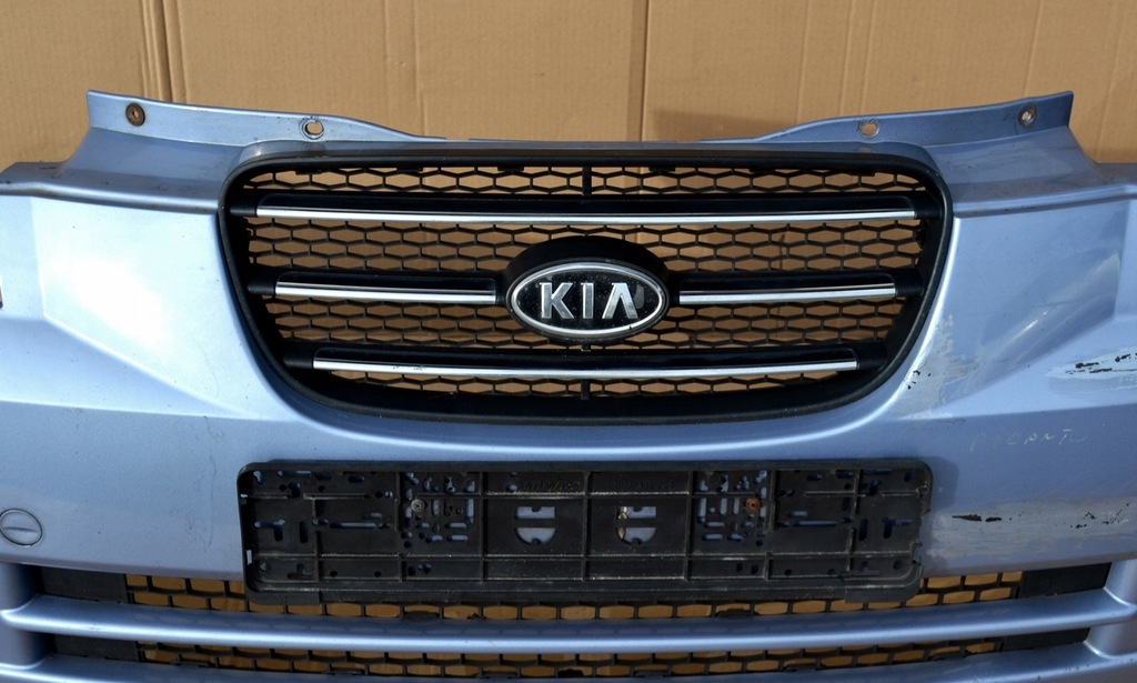 фото №1, Kia picanto 07-10 решётка радиатора решётка радиатора хром значок