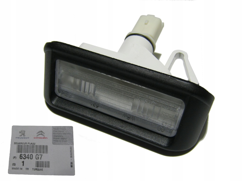 фото №1, Лампа номерного знака реєстраційний opel vivaro 2019- toyota proace 2016-