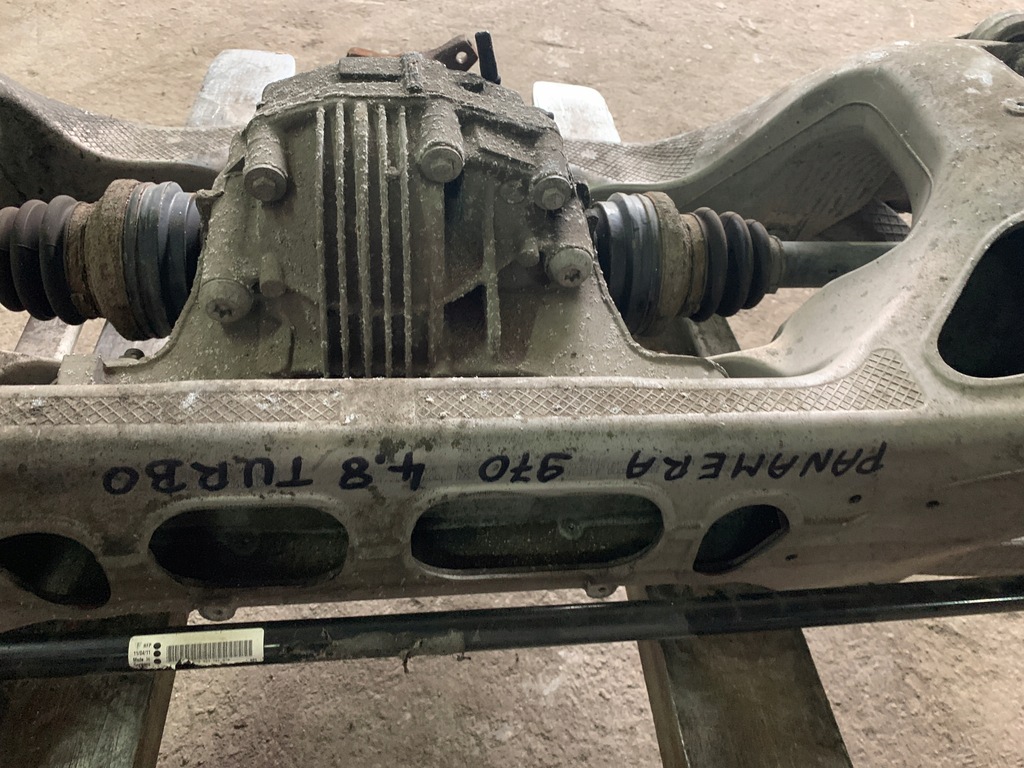 фото №4, Подвеска задние мост подрамник panamera turbo 970 1