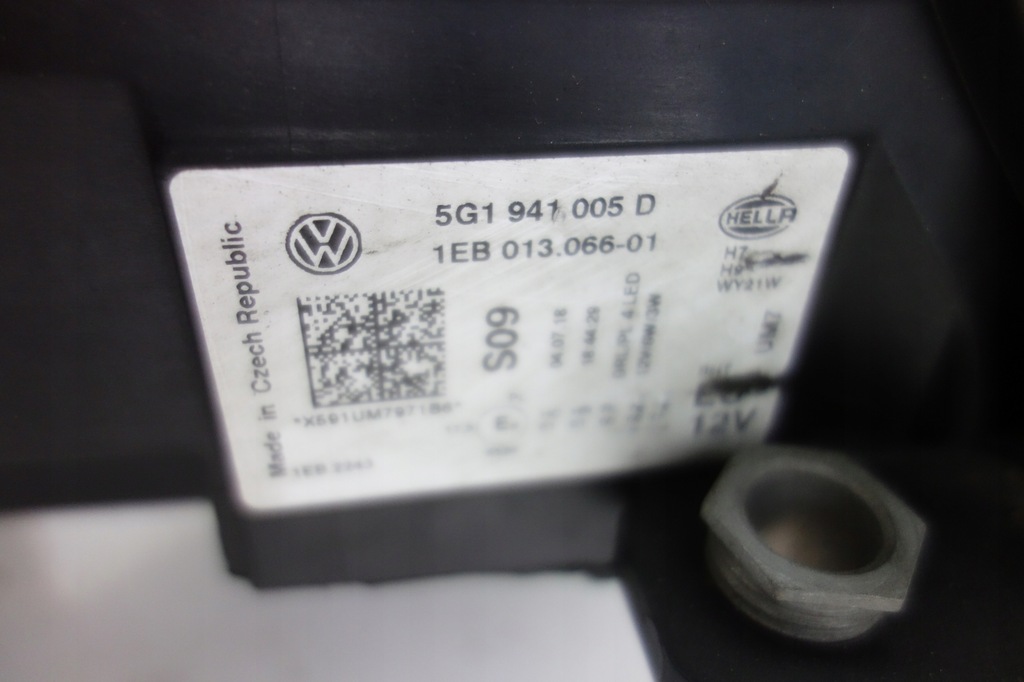 фото №4, Лампа перед ліва vw golf vii lift led